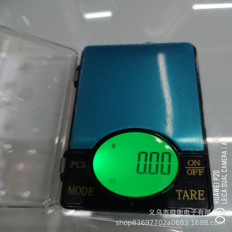 2020 nueva escala de bolsillo 600g / 0.01g escala de oro escala de joyería 8262 escala de palma de pantalla grande