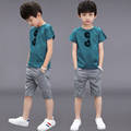 男童夏装2020新款套装韩版中大童夏季童装儿童时尚运动短袖两件套