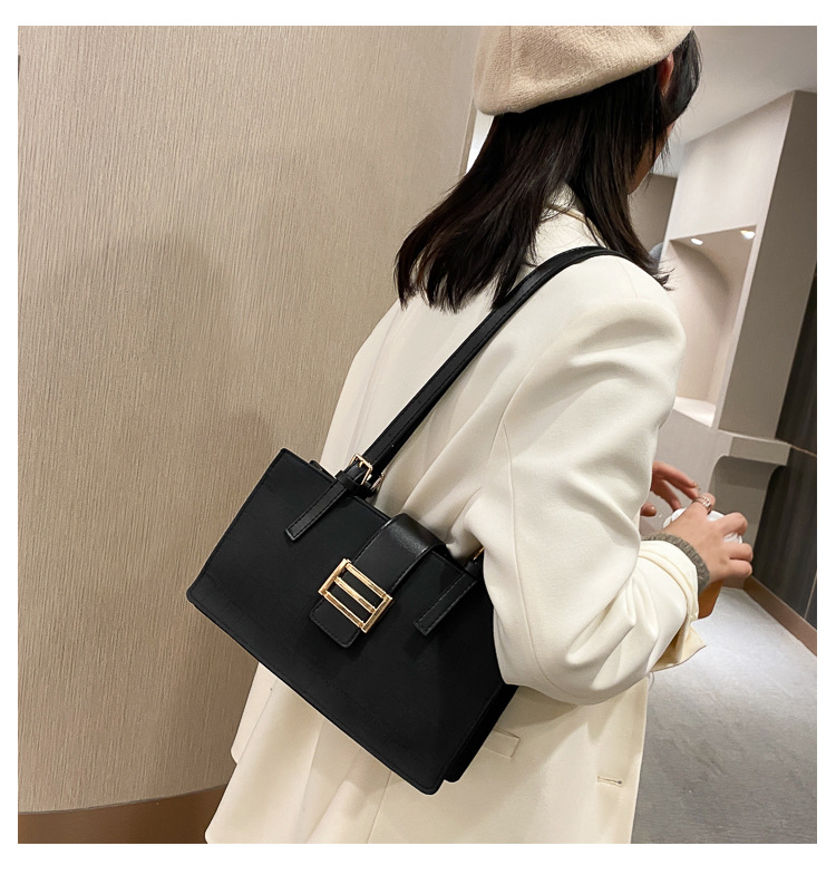 Koreanische Frauentasche Mode Handtasche Achsel Lässig Kleine Quadratische Tasche display picture 1