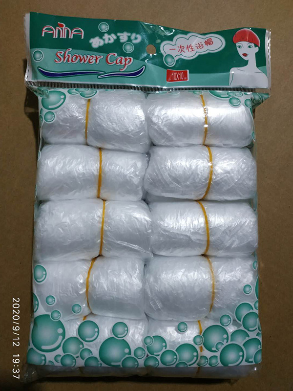 100只浴帽