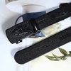 Belt, crocodile print, wholesale, custom made