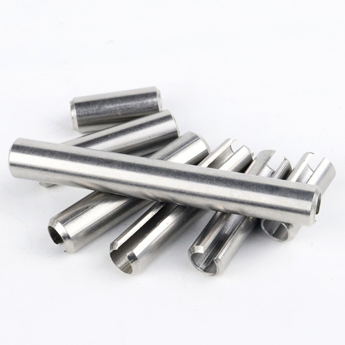 304 stainless steel GB879 elastic pin open-ended round pin locating pin hollow pin spring pin nail