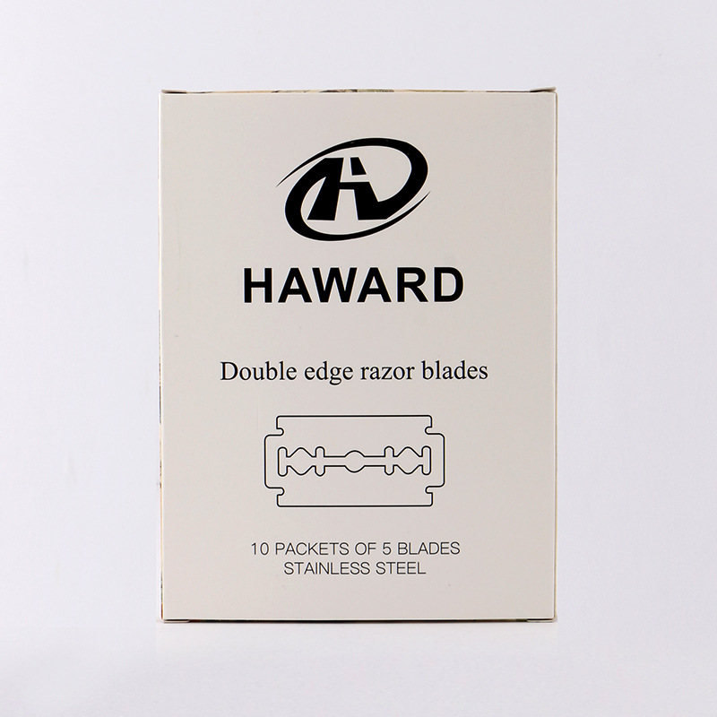 男士刮胡剃毛老式刀片 经典安全剃须刀片直剃刀双刃安全剃须刀片