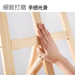 Wholesale 1.5m Kids' Solid Wood Easel, Adjustable Display Stand—Perfect for Art, Sketching, and Drawing Classes
