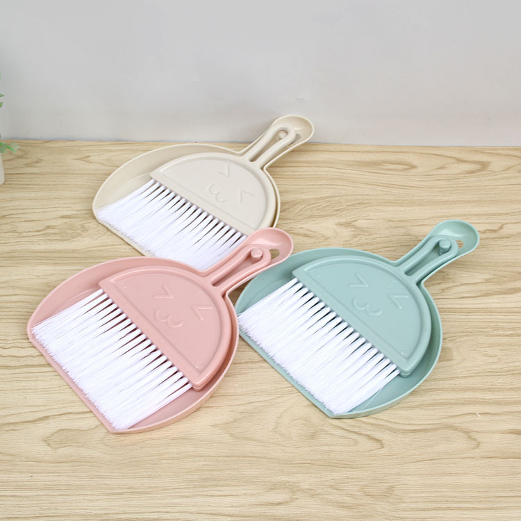 공장 직접 데스크탑 청소 작은 빗자루 쓰레기통 세트 키보드 청소 브러시 미니 쓰레기 삽 도구