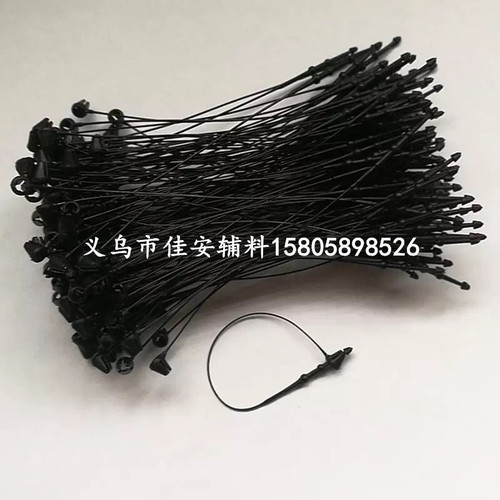 Manufacturer wholesale universal pointed round head hand-threaded needle tag thread plastic buckle clothing plastic needle trademark tag thread