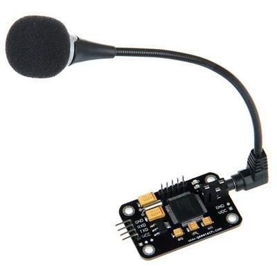 UNO voice recognition module contains microphone serial port control voice module recording sensors
