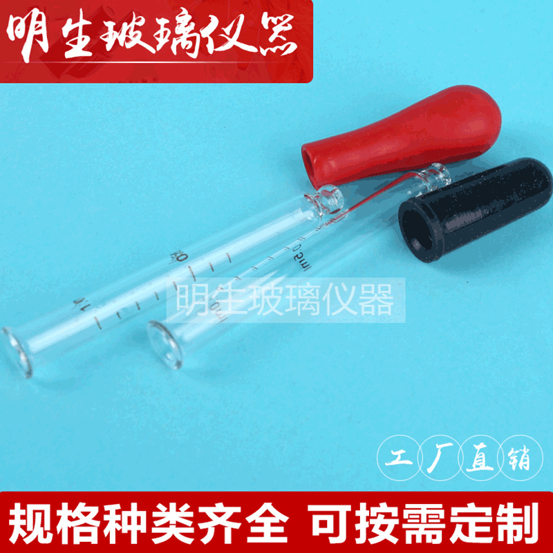 Glass silicone straw