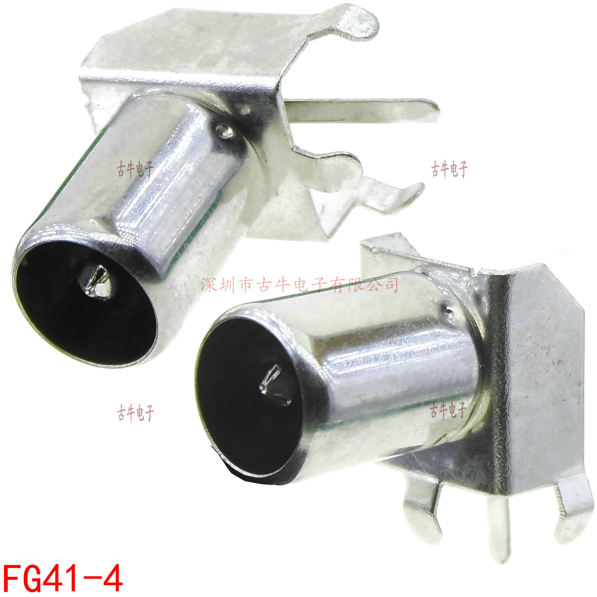 高清电视机顶盒天线公座 机顶盒接收头公座 射频同轴连接器FG41-4