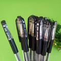 批水笔黑色创易中性笔0.5mm 碳素商务笔办公文具签字笔学生写字笔