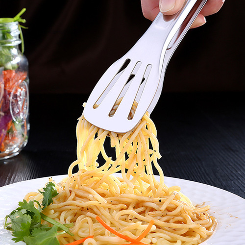 Stainless steel food clip 304 food clip anti-scalding bread meatball steak clip barbecue barbecue clip baking tool