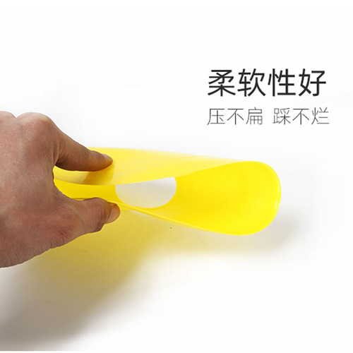 Football Logo Disc Disc Logo Obstacle Sign Disk Marker Road Sign Football Training Supplies Equipment Thickened Type