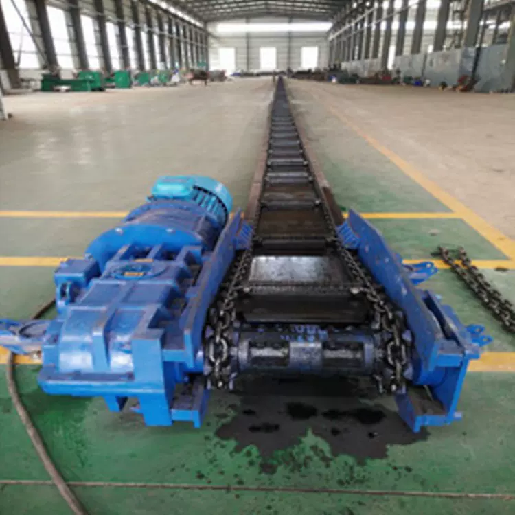 矿用刮板输送机运行平稳结构尺寸小输送量大SGB620/40T刮板输送机