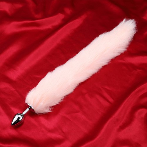 Metal Fox Tail Anal Plug Couple Role Play Back Plug Female Appliances Adult Sex Toys Wholesale