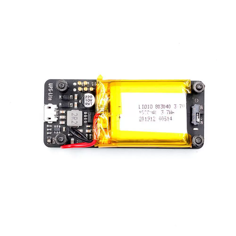 Плата питания UPS-LITE Raspberry Pi Zero, функция детекции питания