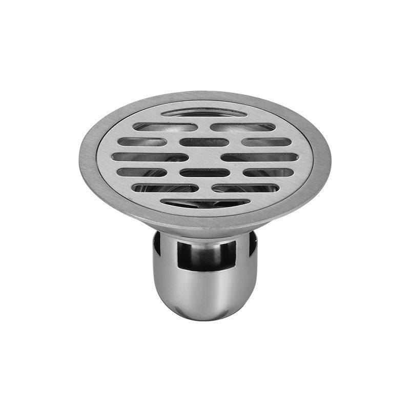 4寸圆形不锈钢地漏 12CM大排量防臭地漏 酒店工程DN110洗衣机地漏|ms