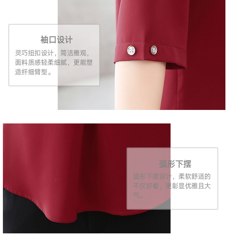 Chemisier en Mousseline de soie - Ref 3429274 Image 17