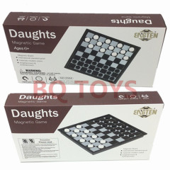 Foreign Trade Children's Magnetic Game Board, Foldable 25CM High-End Chessboard International Draughts Toy