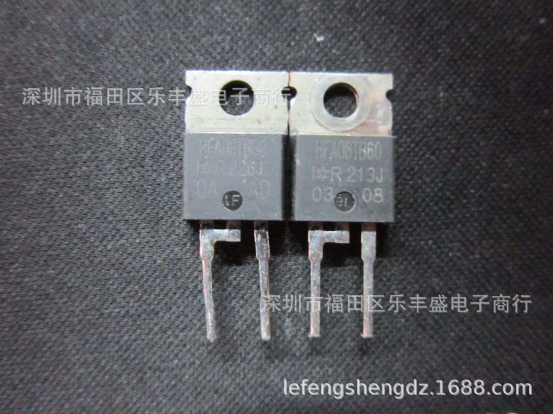 HFA08TB60 拆机IR TO-220-2 超快速二极管 8A 600V