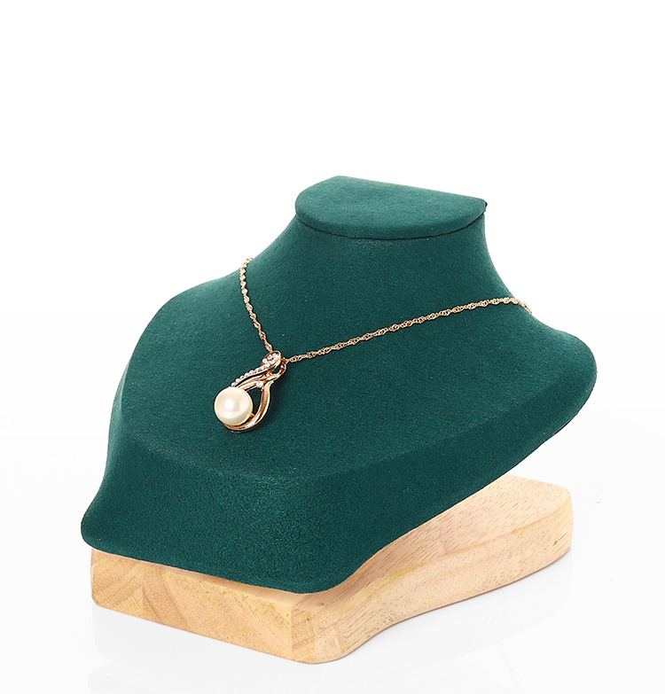 Jewelry Rack Classification Fashion Geometric Solid Wood Jewelry Rack