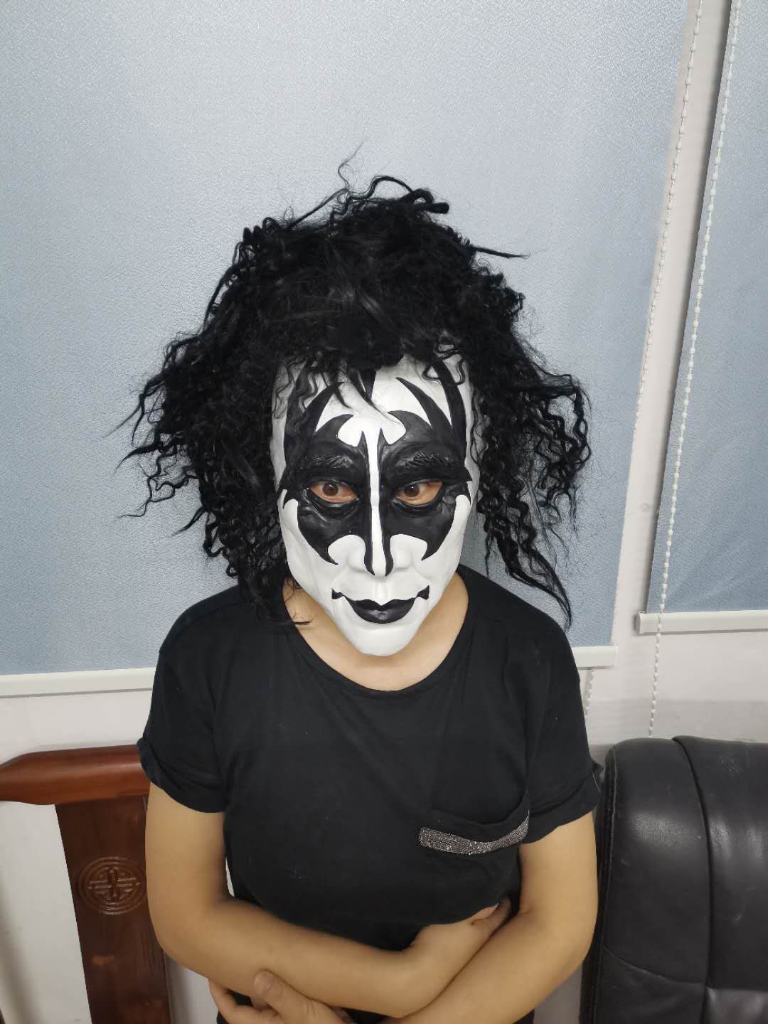 Kuss Gen Simmons Sänger Maske Horror Maske Verrückte Musik Festival Maske 2 # – Detail 4