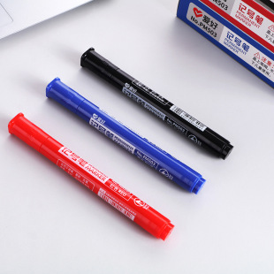 Hobby marker oily big head pen quick-drying black large capacity marker pen red and blue Art Express Logistics Special