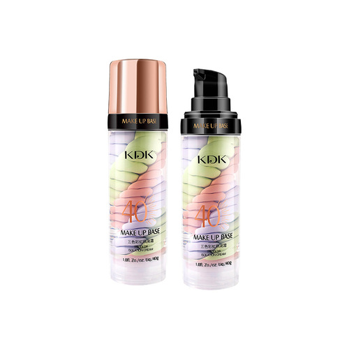 KDK Three Color Bird Shit Isolation Cream Moisturizing Concealer Brightening Base Repair Makeup Primer Kuaishou Internet Celebrity Hot Sale