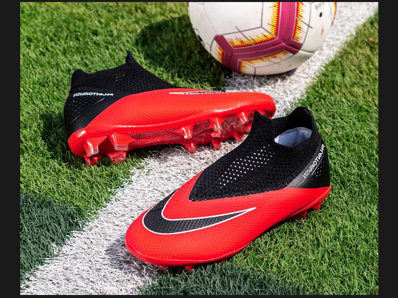Calzini da calcio nuovi High Bang Flying in maglia soprascarpe per ragazzi e ragazze AG unghie lunghe in pelle piedi giovani studenti sportivi_voghion.com