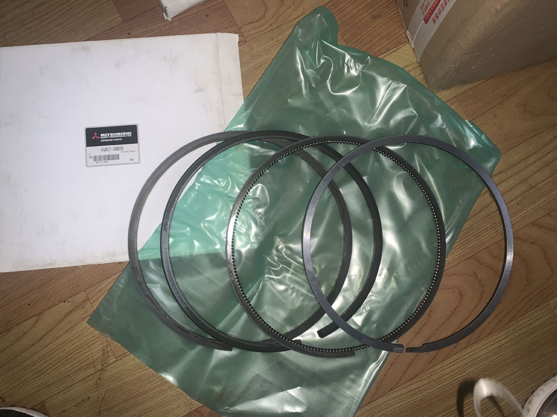 日本三菱S6U-PTK柴船用发动机活塞环41017-00021