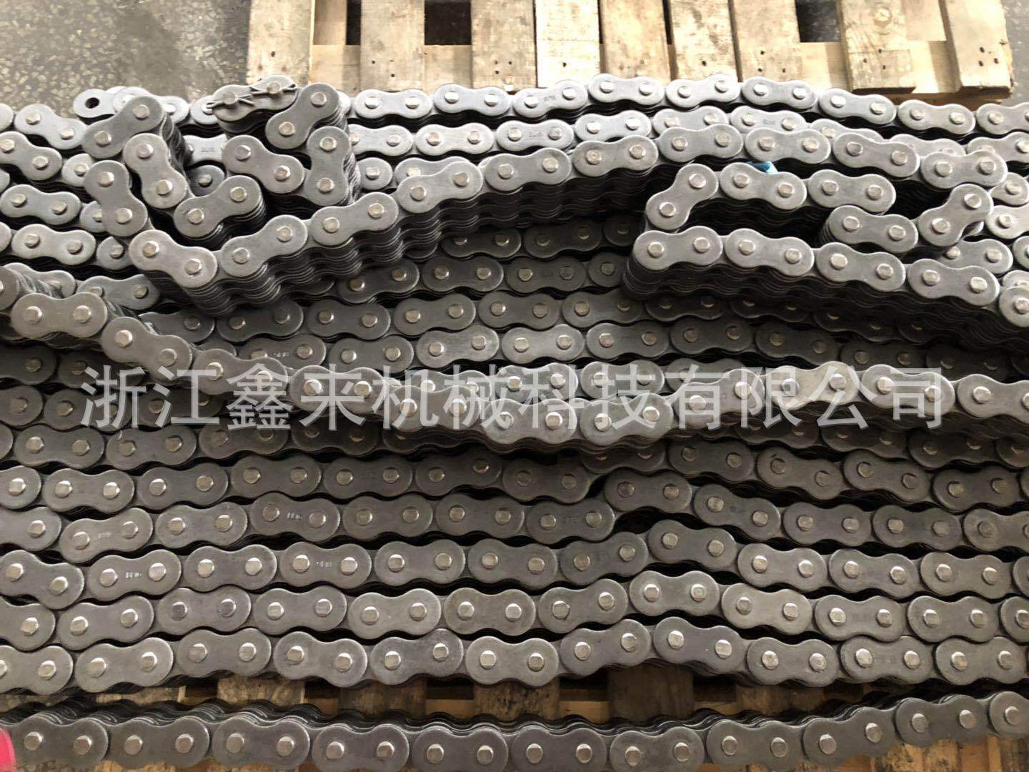 供应LH4046拉钢重型吊装板式链条大型板式销轴链条