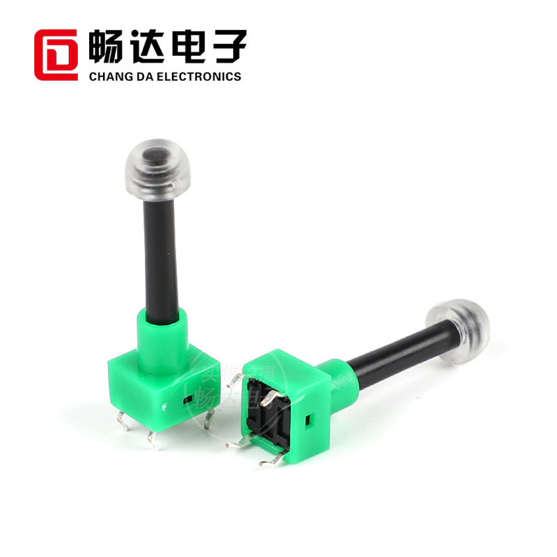 厂家供应轻触开关6x6x30高按键开关12x12插脚贴片耐高温轻触开关