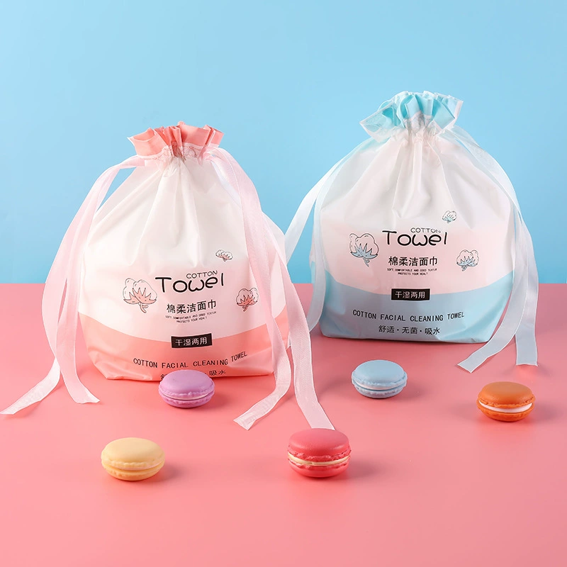Одноразовые 200 г красоты макияж Remover очищающий жемчужный узор лицо полотенце рулон красоты полотенце