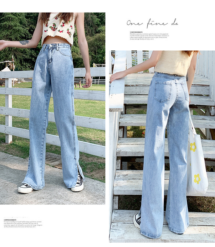 Pantalon léger femme en coton - Ref 3430256 Image 15