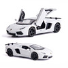 Warrior, alloy car, realistic car model, racing car, toy with light music, transport, jewelry, scale 1:32