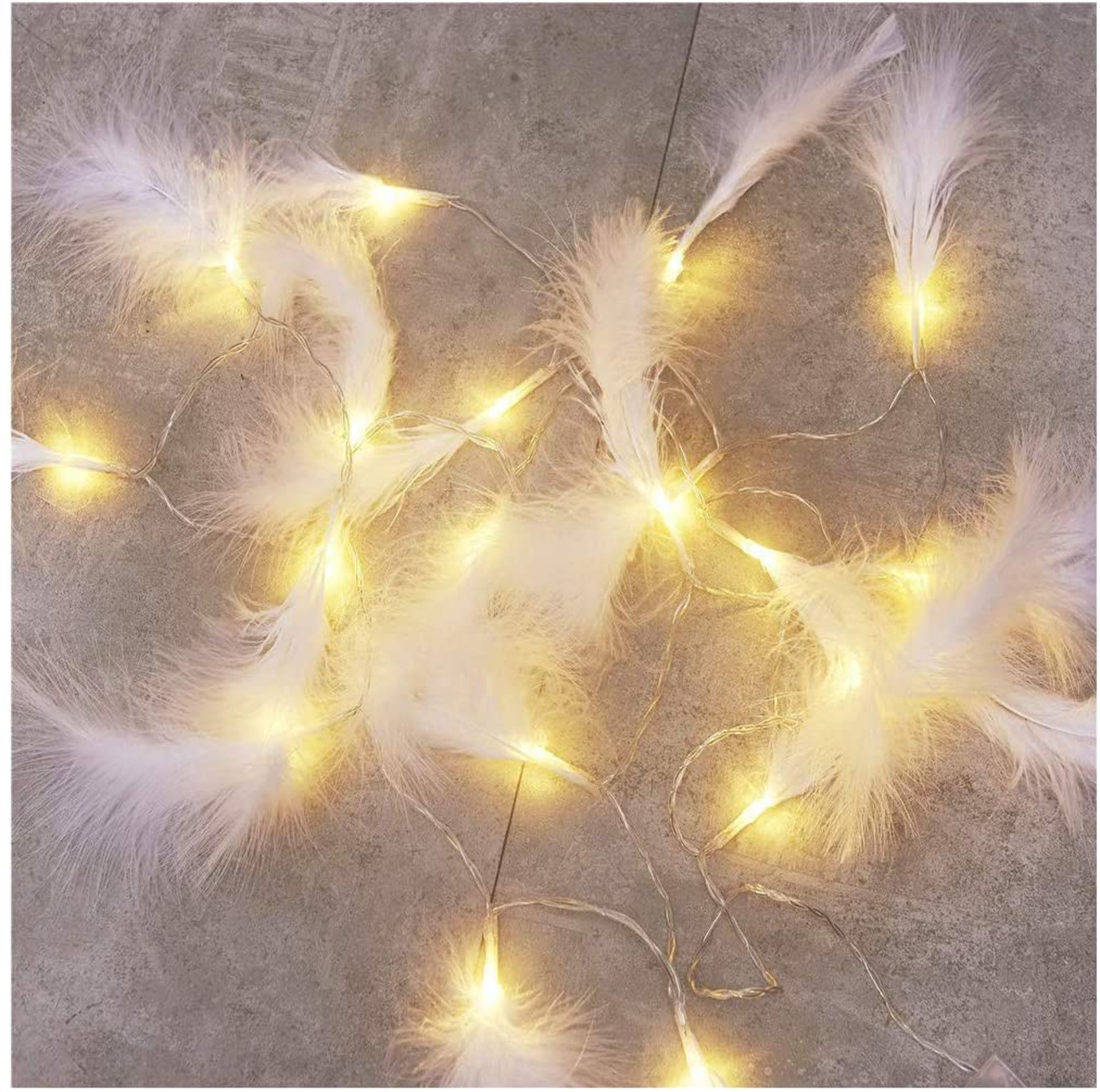 Casual Simple Style Feather Pvc Indoor Party Lightings display picture 2