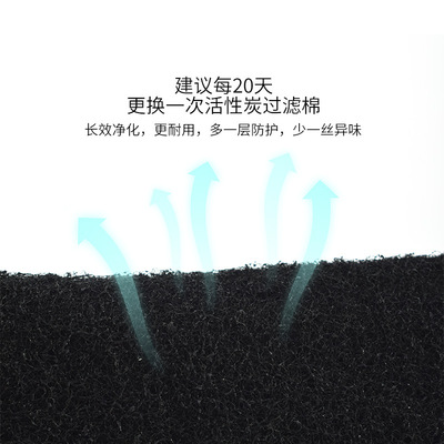 寵物貓砂盆過濾棉 活性炭除臭過濾片 適配店鋪新款貓砂盆