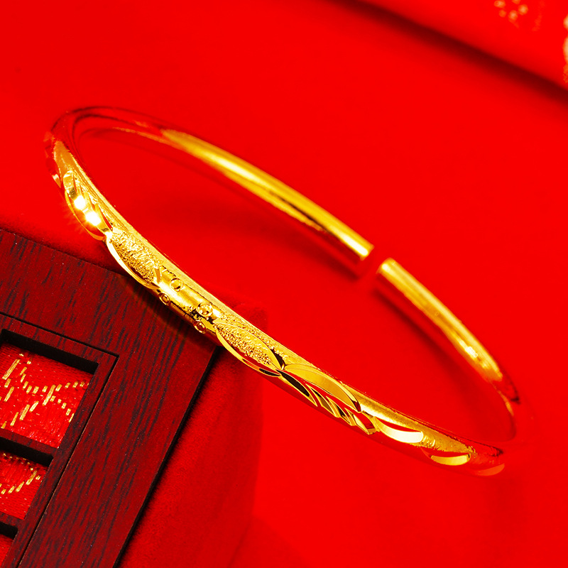 Patrimonio de la moda bobina de pescado Vietnam pulsera de oro mujer abierta lluvia de meteoros solo Phoenix cobre chapado en oro pulsera estrellada