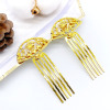 Hair accessory, metal wavy Chinese hairpin, factory direct supply