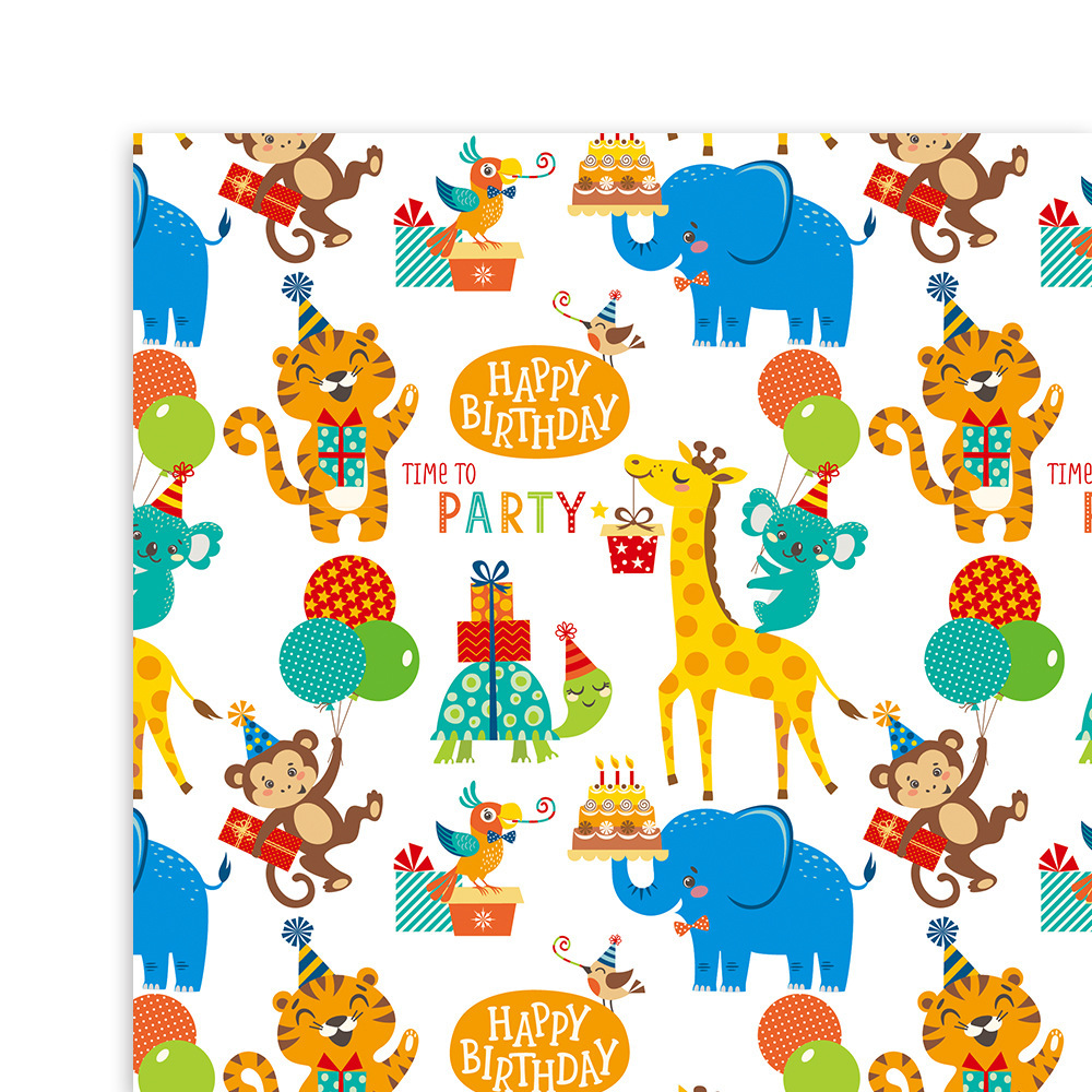 카툰 동물원/10장 묶음 50*70cm*기타