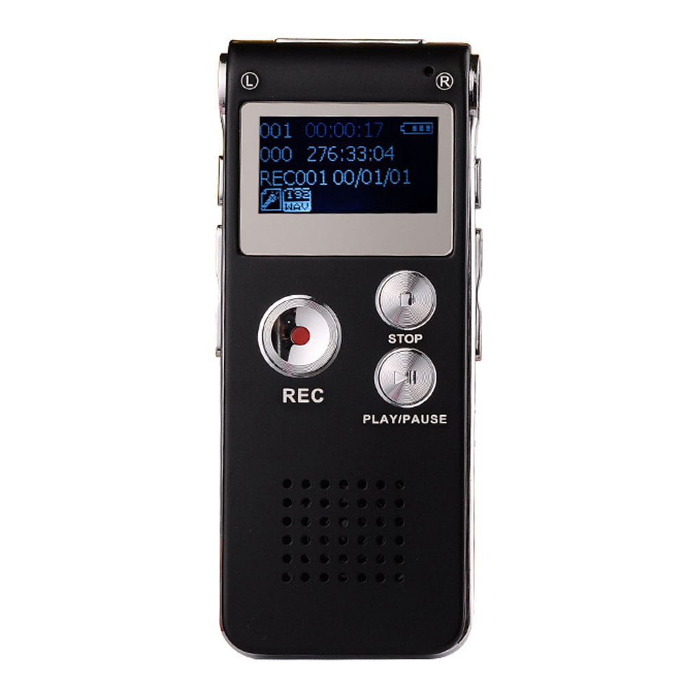 8GB Audio Voice Recorder Rechargeable Di...