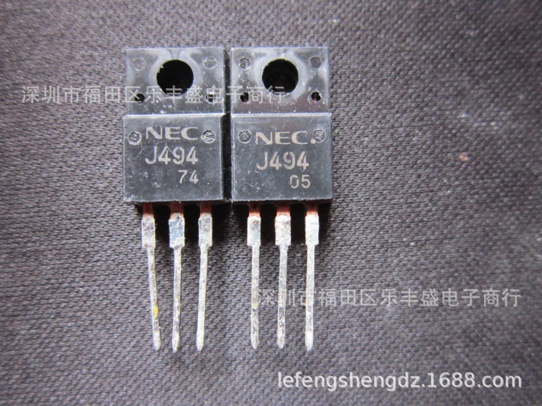 J494 2SJ494 拆机NEC TO-220F P通道 功率MOSFET -20A -60V