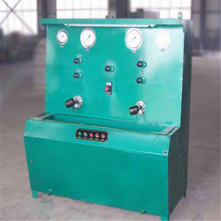 供应现货WQ-A三用阀试验台 单体液压支柱三用阀试验台山银