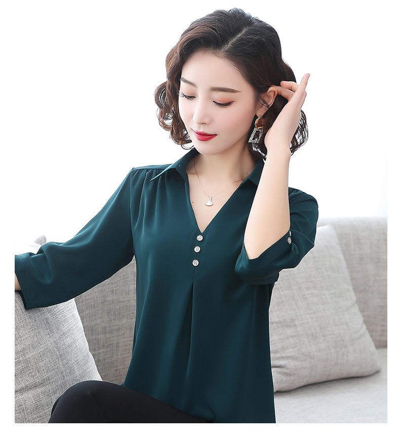 Chemisier en Mousseline de soie - Ref 3429274 Image 26