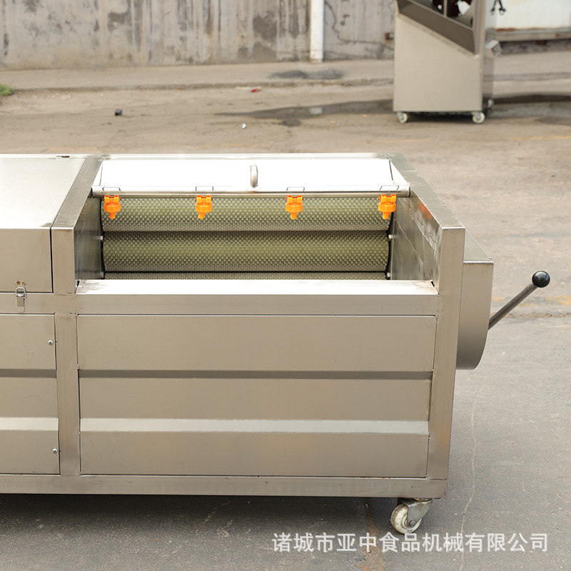 木薯去皮清洗机 莲藕毛辊去皮机 冬瓜方瓜毛辊去皮清洗机