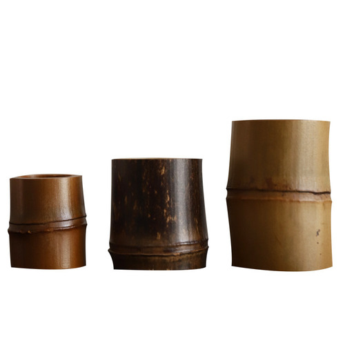 Handmade Bamboo Kung Fu Teapot Lid Holder Bamboo Tea Ceremony Accessories Cup Lid Holder Zhejiang Bamboo Tea Set Factory Direct Sales