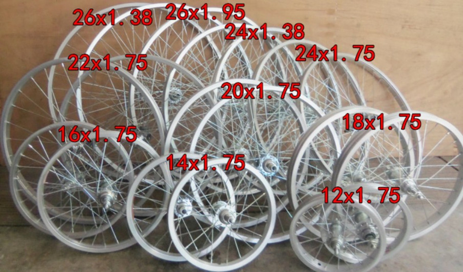 自行车轮组铝合金车圈单车轮毂成品轮组车轱辘车轮编圈前轮后轮|ms