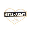 BTS Bulletproof Youth Group KPOP idol loves your own name badge bangtanboys Korean brooch