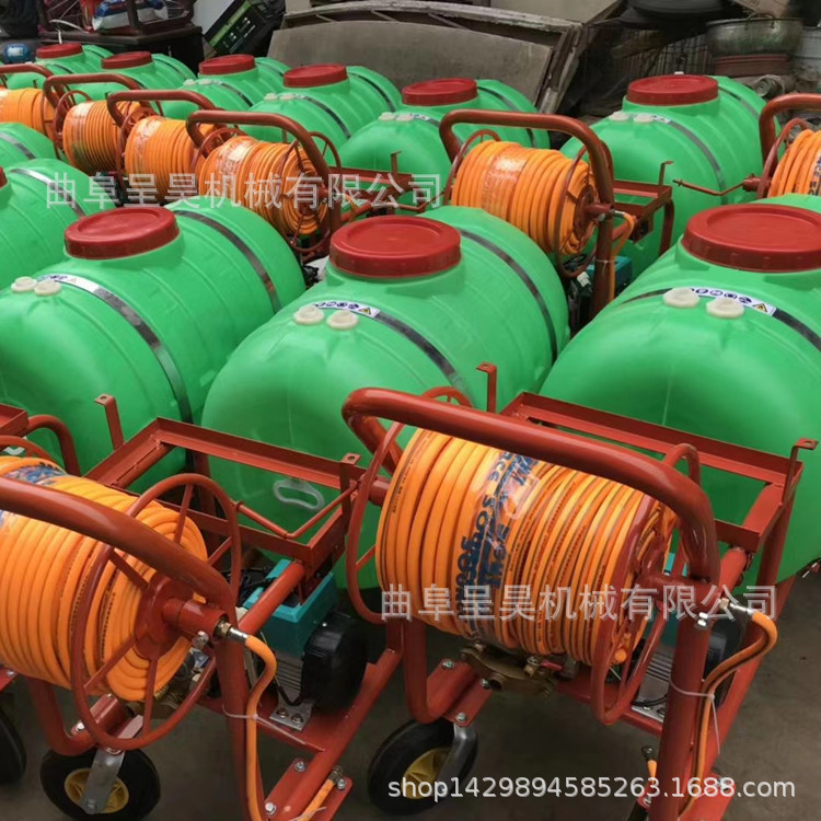 直销芜湖养殖业柴油机200升打药机 四轮轻便移动的打药车 用途广