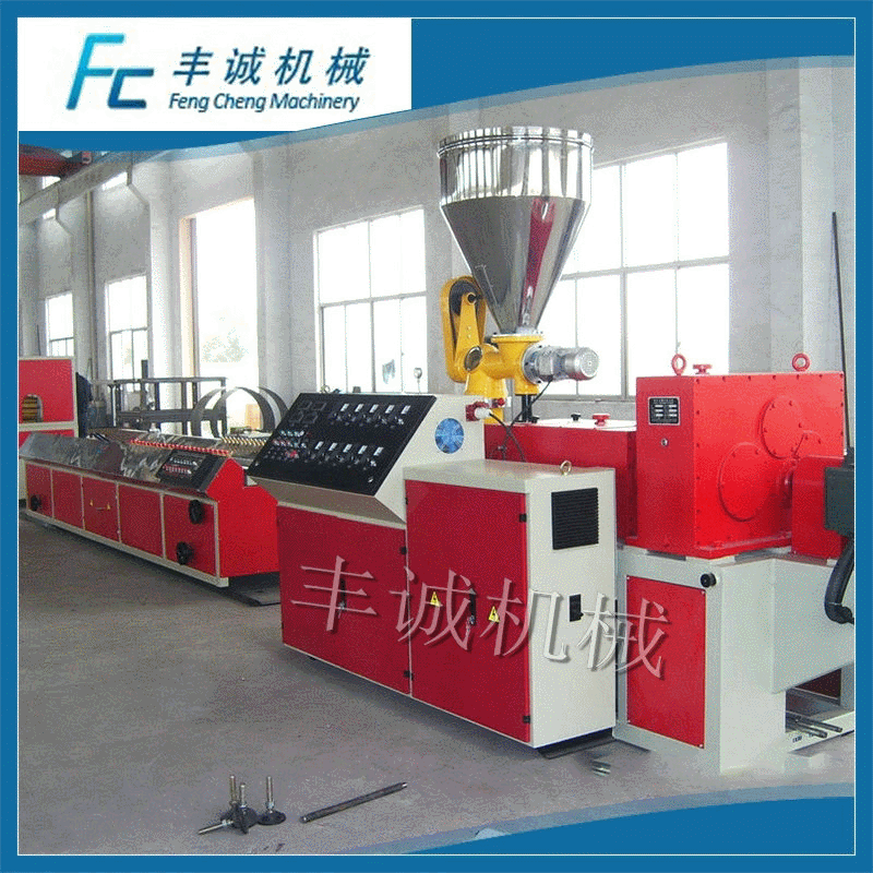 双螺杆塑料管材挤出机 密封条挤出机 全自动中空胶管挤出机