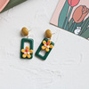 Cute fresh earrings, design ear clips, accessory, Japanese and Korean, trend of season, no pierced ears